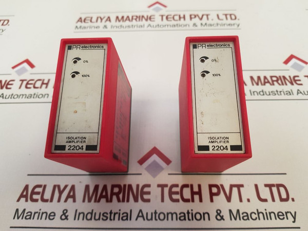 Pr Electronics 2204 Isolation Amplifier 4-20 Ma/0.2-1 Vdc