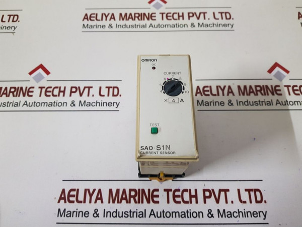 Omron Sao-s1N Current Sensor 100/110/120V Ac