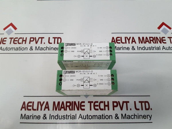 Phoenix Contact Mcr-s1/U/I-o Current Transformer 20-3020-30Vdc