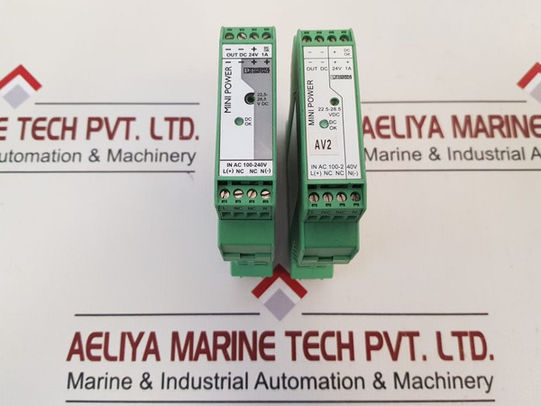 Phoenix Contact Minipower Mini-ps-100-240Ac/24Dc/1 Power Supply Unit 29 38 84 0