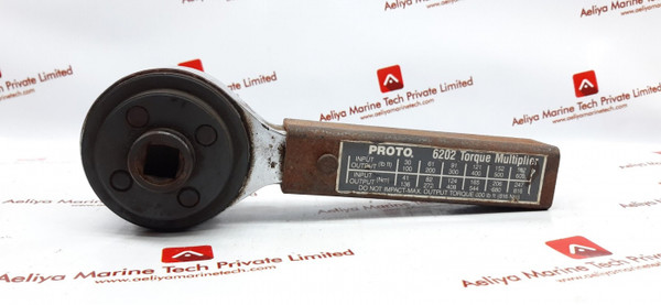 Proto 6202 Torque Multiplier - Input Output Comparison