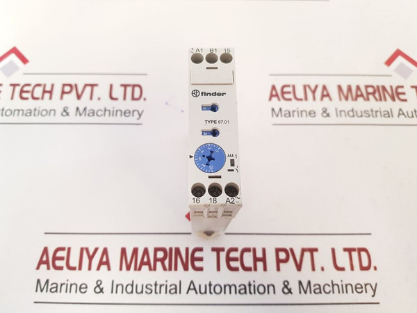 Finder 8701 0240 0000 Multifunction Timer 87.01 Ac 24...240 Vac