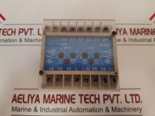 Crompton 253-phdw Protector Trip Relay 440V Ac 60Hz
