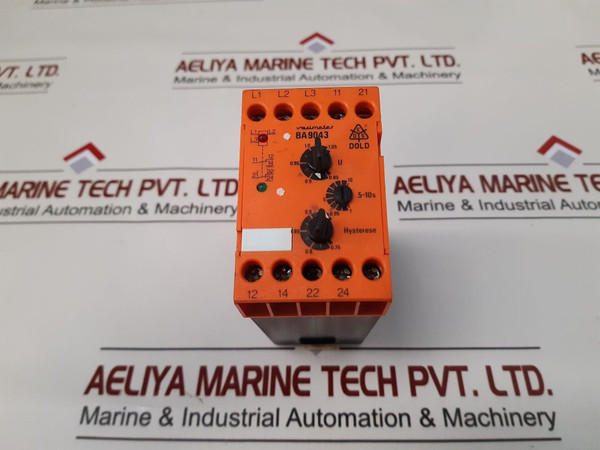 E.Dold & Sohne Ba 9043/003 Undervoltage Relay 0.5-10S