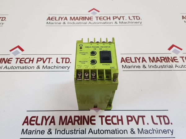 Gic Sm-100 Single-phasing Preventor 415V Ac 3-phase