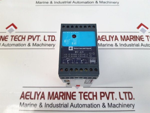 Telemecanique Ny2 A 21 Single Channel Dual Output Relay