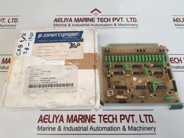 Soren T. Lyngso 990 091.000 Printed Circuit Board Reg962.010.0015