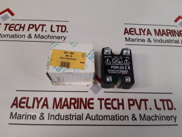 United Automation Psr-25 Thyristor Power Controller 230V Ac 25A