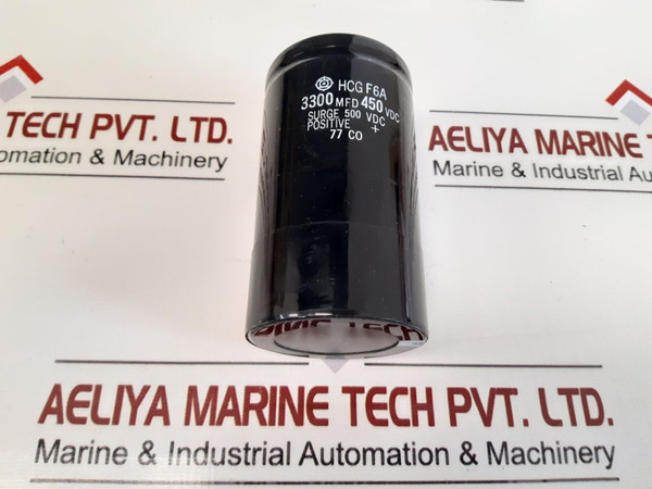 Hitachi Hcg f6A Capacitor 3300 Mfd