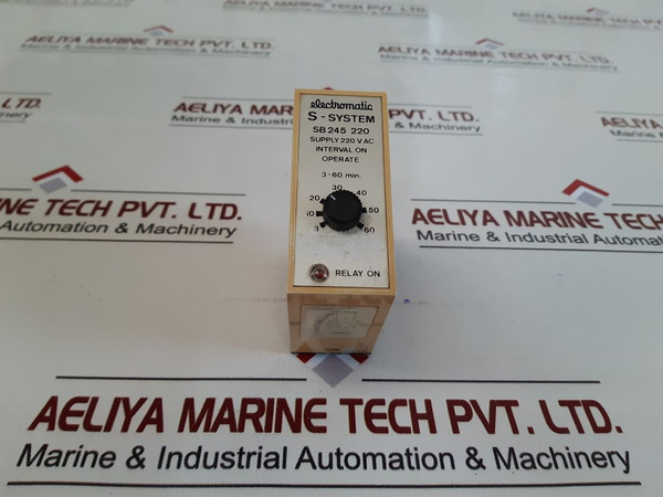 Electromatic S-system Sb 245 220 Time Delay Relay 220V Ac
