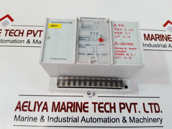 Ls Industrial Susol & Metasol Acb Udc21 Time Delay For Uvt