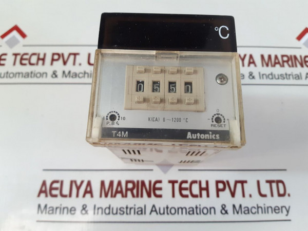 Autonics T4M Temperature Controller K(Ca) 0~1200Â°C