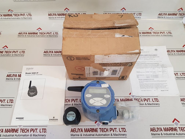 Emerson 6081 Ph/Orp Transmitter 6081-p-60-107