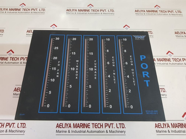 Tms Dc-6p1 Scales Are Inches W C 0-10â€ 4-20â€