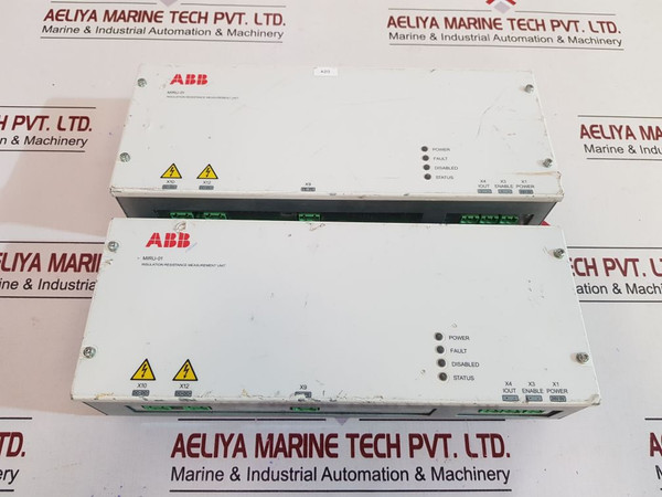 Abb Miru-01 Insulation Resistance Measurement Unit 3Axd50000033270