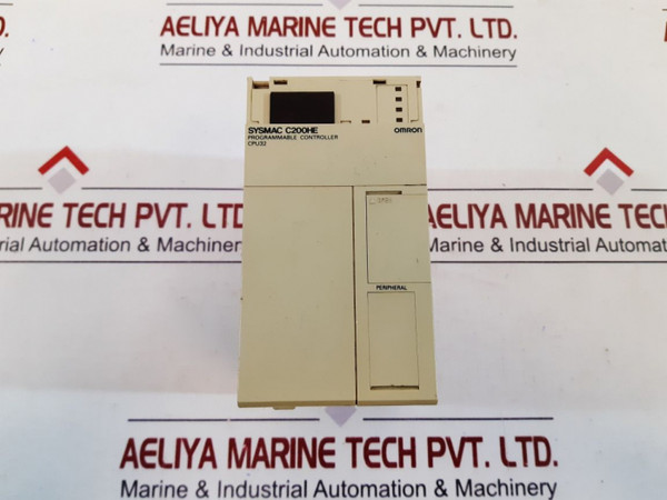 Omron Sysmac C200He-cpu32 Programmable Controller Cpu Unit