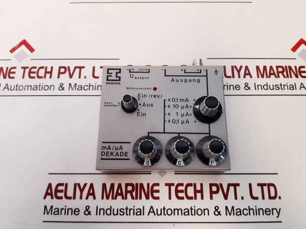 Elementa Iad 1000 Ma/µA Dekade