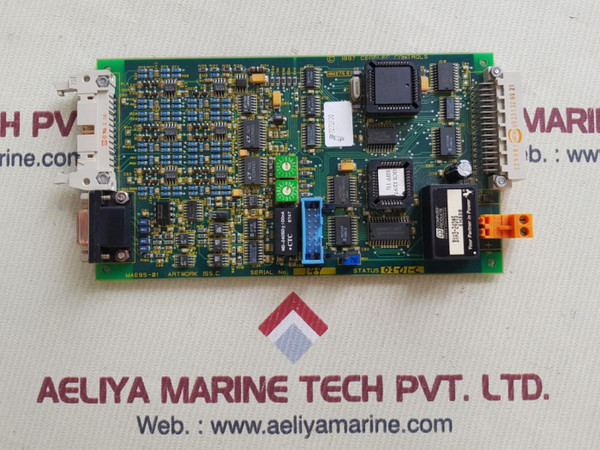 Cegelec Mae95-01 PCB 1997 Controls Artwork HMK974 Status Harting Weight