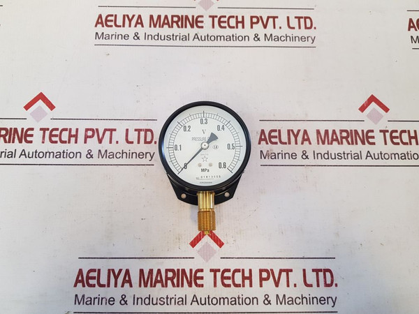 Daito Keiki 0-0.6 Mpa Pressure Gauge 0-0.6 Mpa