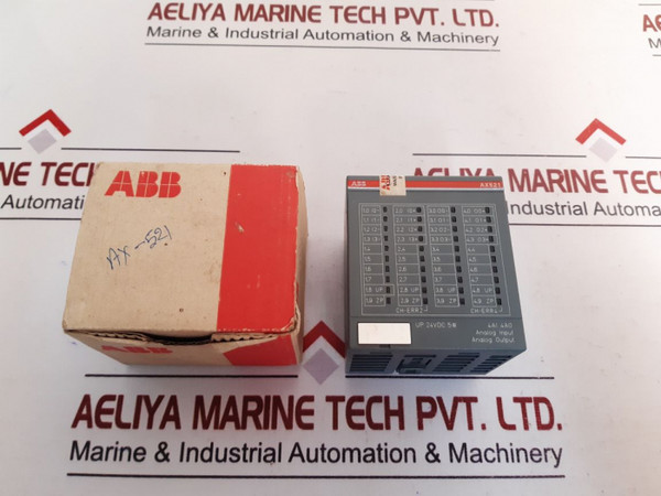 Abb Ax521 Analog Input/Output Module 1Sap250100R0001