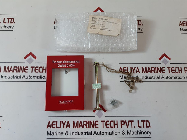 Walmonof C5001 Breaking Emergency Box 13Ã—6.5Ã—2.0