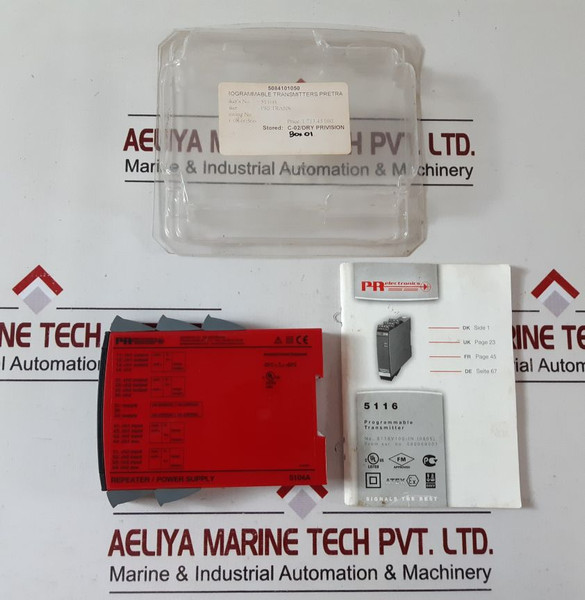 Pr Electronics 5104Ab2A Repeater Power Supply 5104A