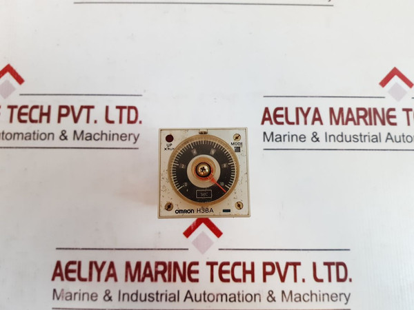 Omron H3Ba Timer 100/110/120Vac 50/60Hz 0-10 Sec