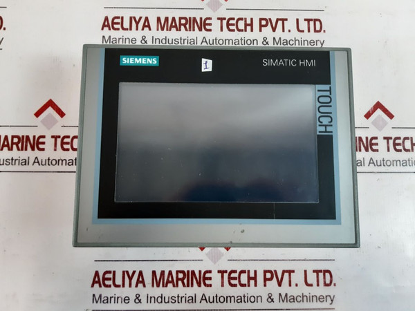 Siemens 1P 6Av2 124-0Gc01-0Ax0 Simatic Hmi Touch Panel (Not Working)