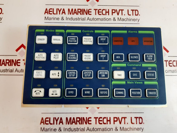 Simrad Pnc100 37960259 B Alarm & Function Panel Board 37960358 F