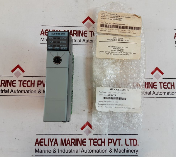 Allen-bradley 1747-l531 Ser: E Processor Unit Slc 5/03 Cpu