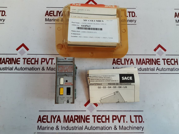 Sace/Abb 700396B V26784 Control Module 700432/002