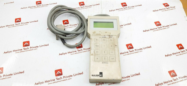 Weidmuller 813454 Diagnose Terminal 5Vdc/20mA Sulzer Electronics RS232 9600bd/8bit/IP65 0...50'C
