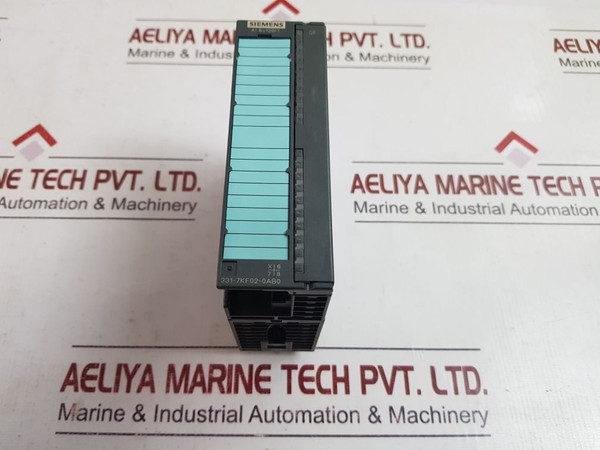 Siemens 6Es7 331-7Kf02-0Ab0 Input Module Ai 8X12Bit