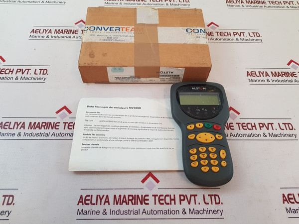Alstom mvs3000-4001 drive data manager revision: 0001