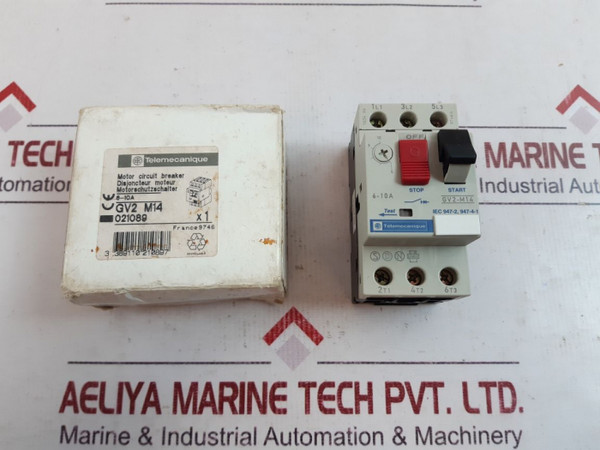 Telemecanique Gv2-m14 Motor Circuit Breaker