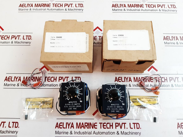 Bunn-o-matic 02235-0045 Timer