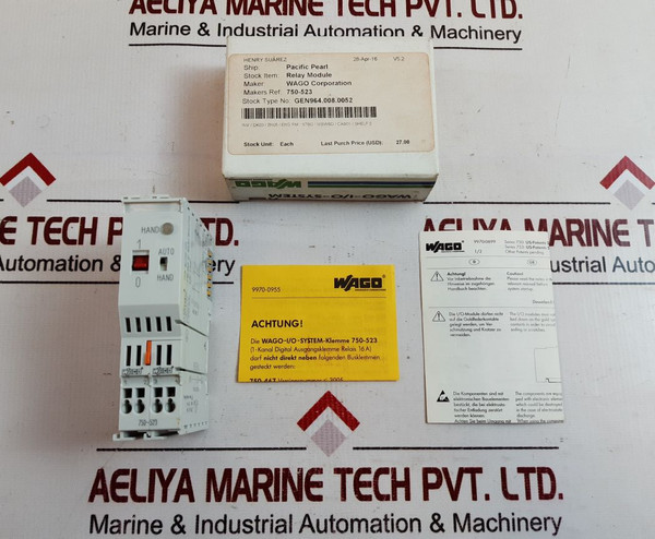 Wago 750-523 output relay