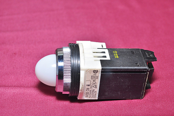 Fuji Electric White Indicator Command Switch Ah30-zm H - Japan