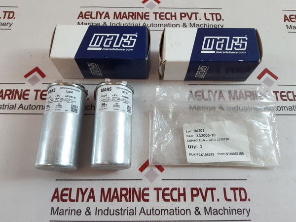 Mars 12240 Capacitor 440/370 Vac 3A2005-10 50/60Hz -40C/70C