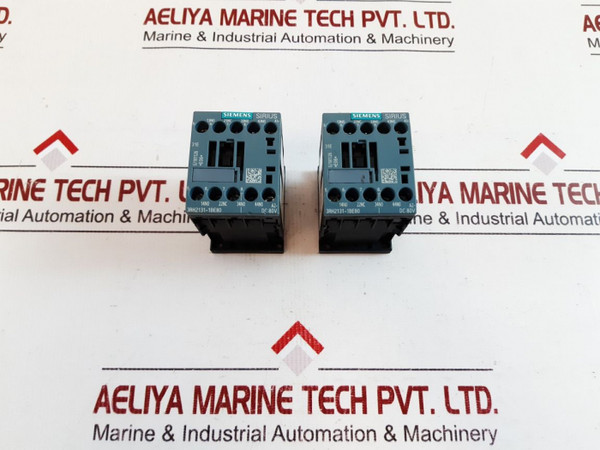 Siemens 3rh2131-1be80 contactor relay