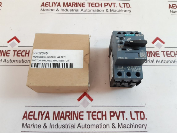 Siemens 3rv2011-1fa15 motor circuit breaker