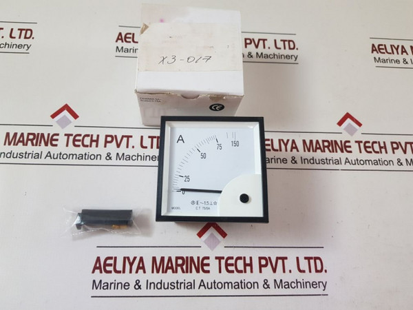 C.t 75/5a ammeter 0-75a