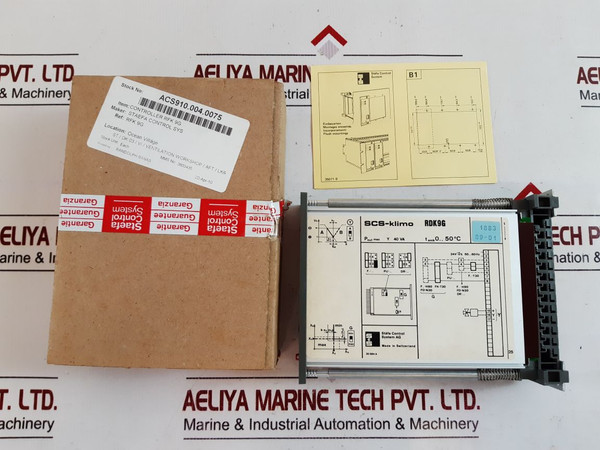 Scs-klimo rdk9g staefa control system