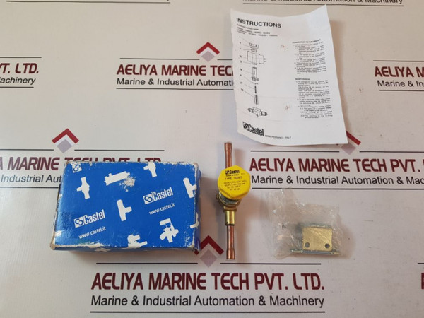 Castel 1028/2S Valve 1/4â€ Ods Without Coil 1028/2