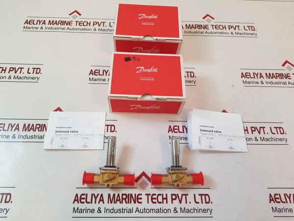 Danfoss 032L8072 Evr 6 Nc Solenoid Valve Ps 45.2/Swp 655, Mopd 550 Psi