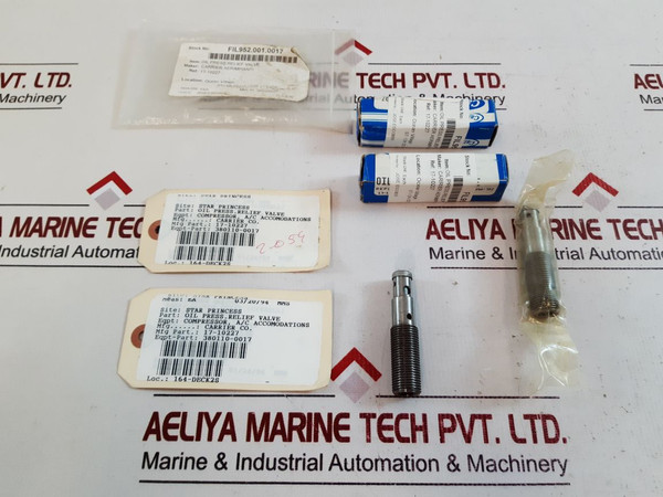 Carrier 17-10227 Oil Pressure Relief Valve