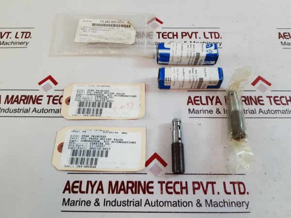 Carrier 17-10227 Oil Pressure Relief Valve