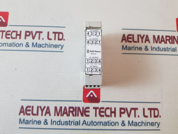 Rolls-royce Mcd 01 PLC Systems