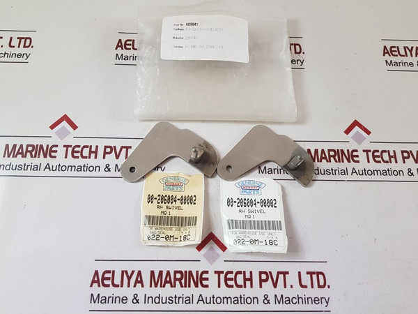 Set of 3X Hobart 00-206004-00002 r.h. cam & swivel assy 609841