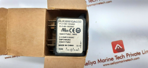 Goodspec Hlr3800Y3Ag3D Control Relay 220A 600Vac